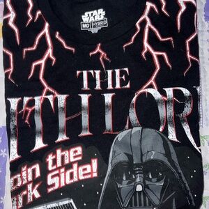 Star Wars Black and Red Darth Vader Tee